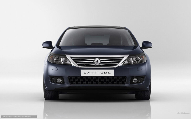 Front view of a Renault Latitude