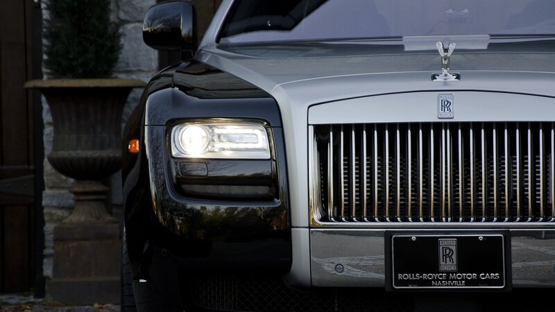 Front view of a Rolls-Royce