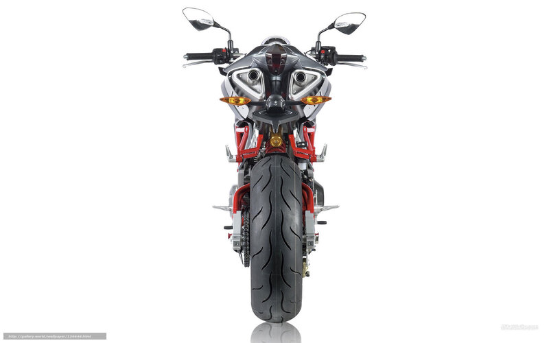 front view of a sport motorcycle