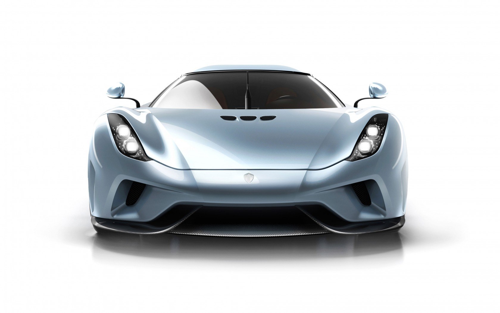 front view of a sports car