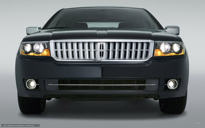 front view of black lincoln car