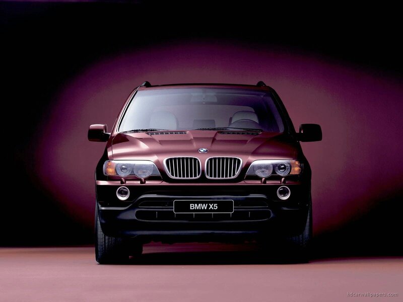 Front View of BMW X5