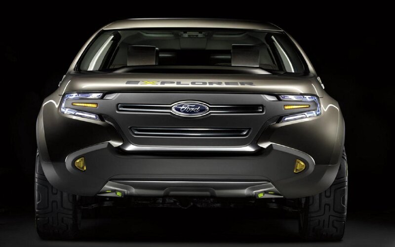 Front View of Concept Car