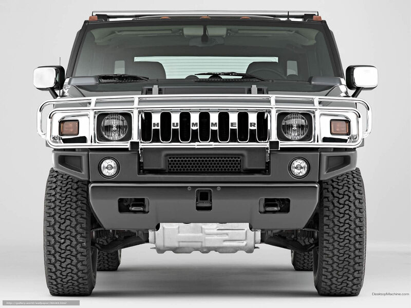 front view of hummer h2