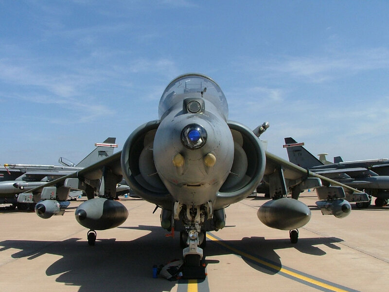 Front View of Jet Fighter