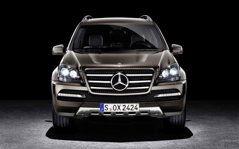 front view of luxury SUV