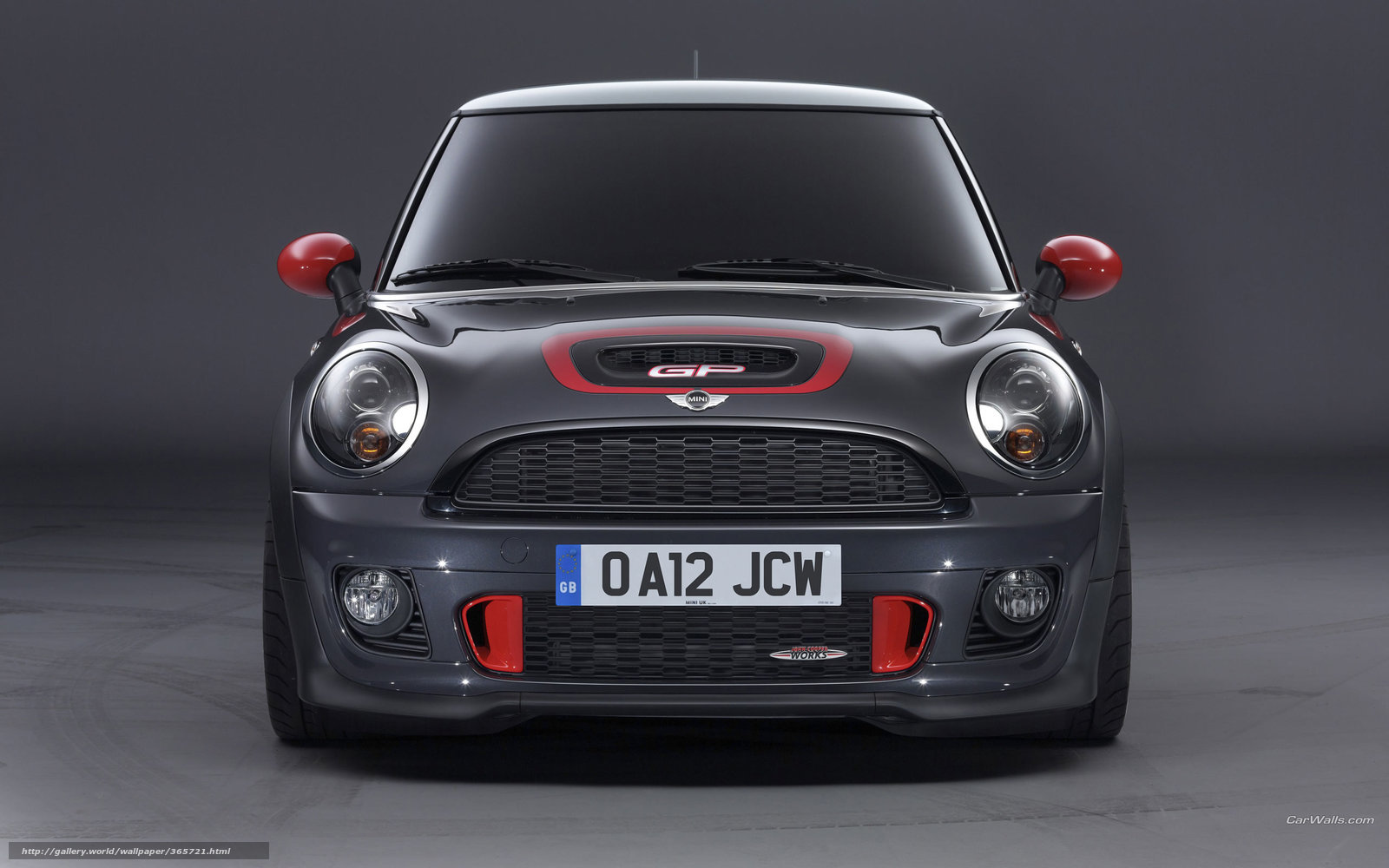 front view of mini cooper gp