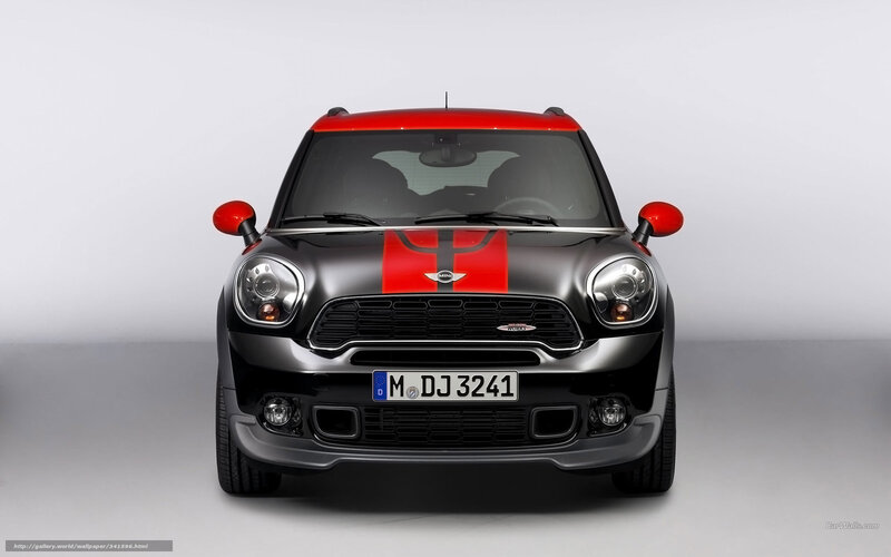 front view of mini countryman
