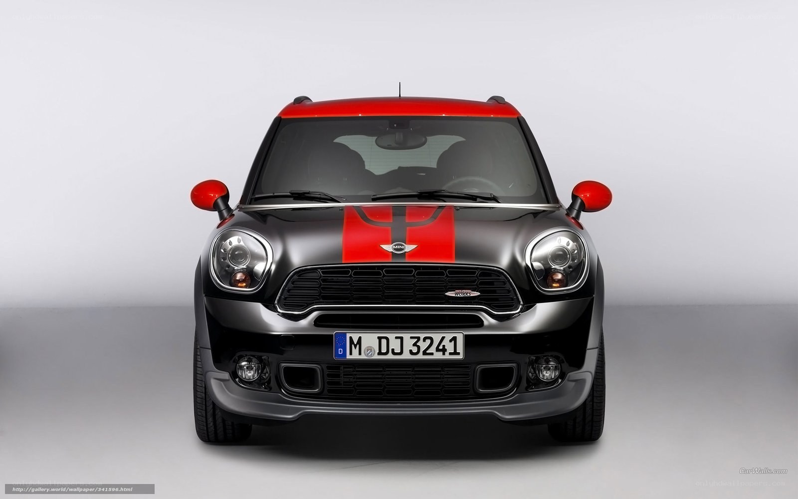 front view of mini countryman