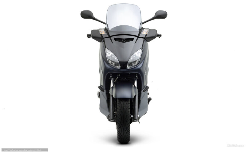 Front View of Scooter
