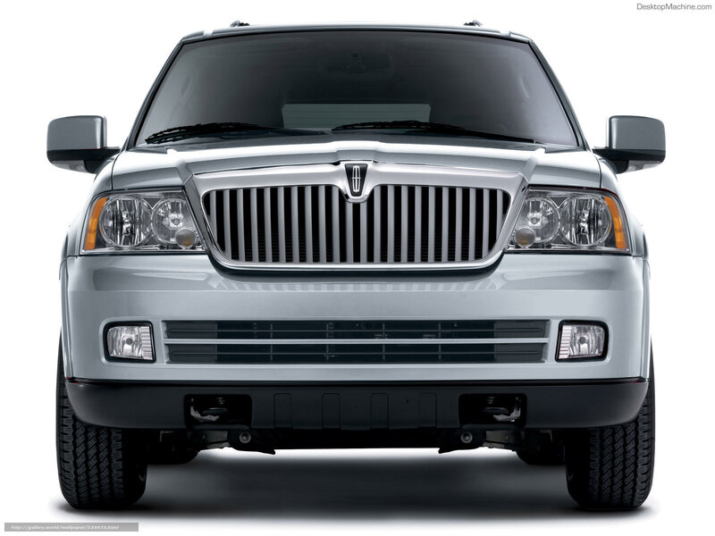 front view of silver lincoln suv