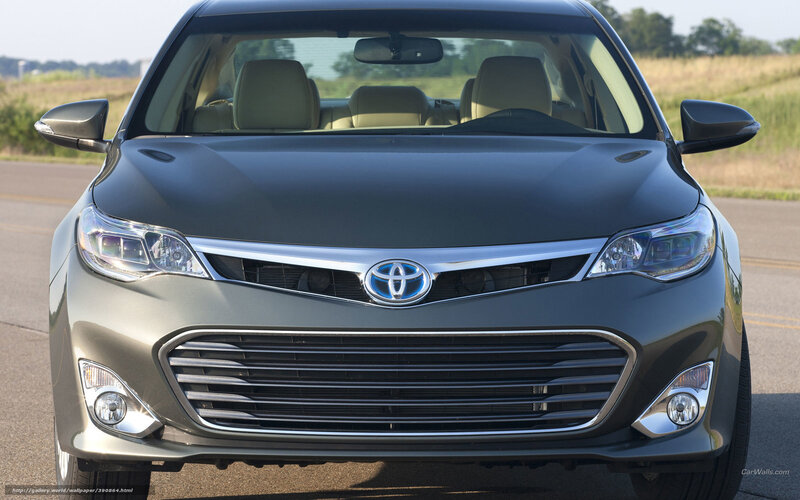 front view of toyota avalon
