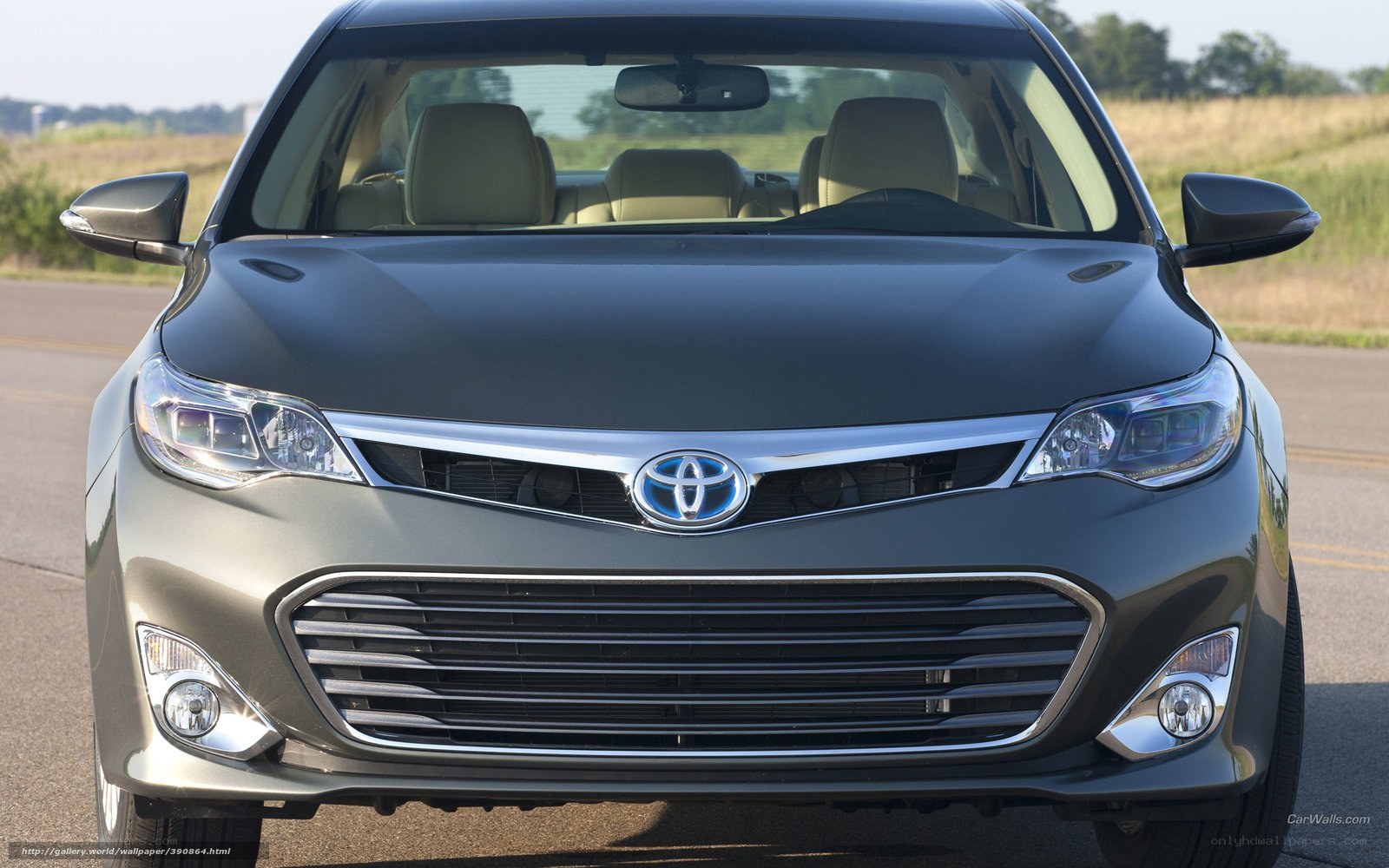 front view of toyota avalon