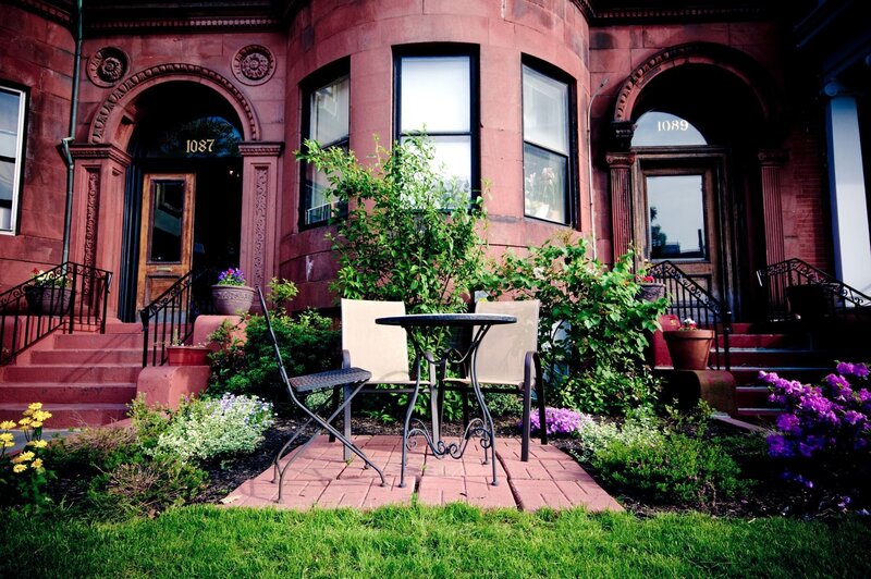 Front Yard of Brick House