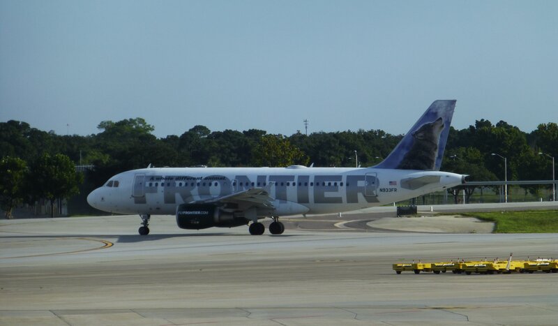 Frontier Airlines Plane