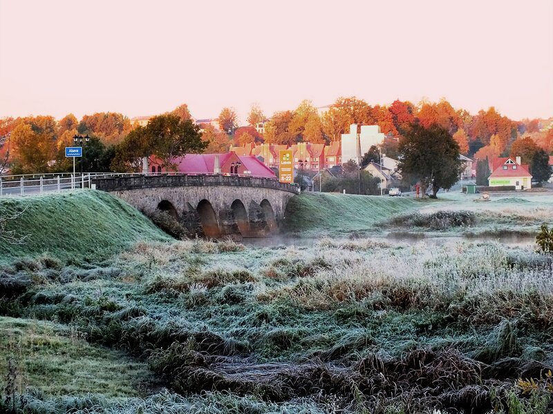 Frost-covered Bridge — Green