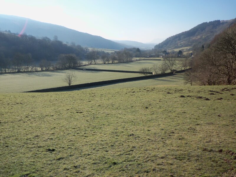 Frost-covered Fields and Hills