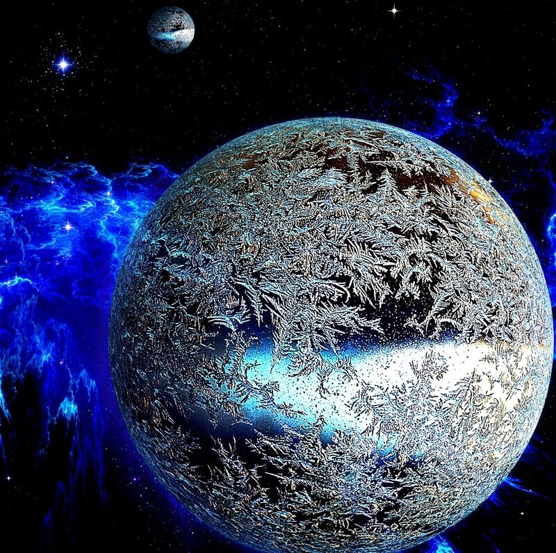 Frost-covered Planet