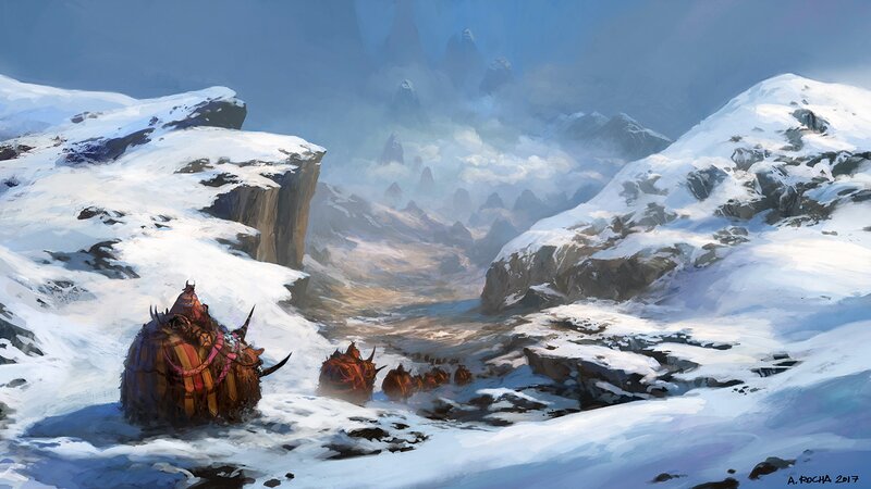 Frost Giant Caravan