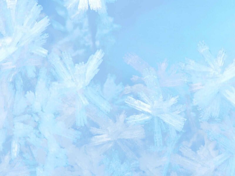 Frost Patterns on Glass — Cold, Window
