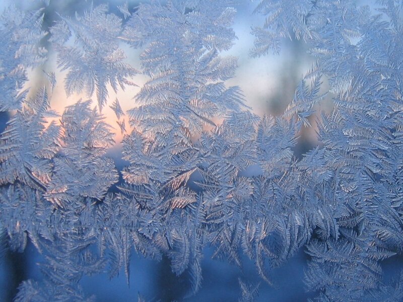 Frost Patterns on Glass — Light