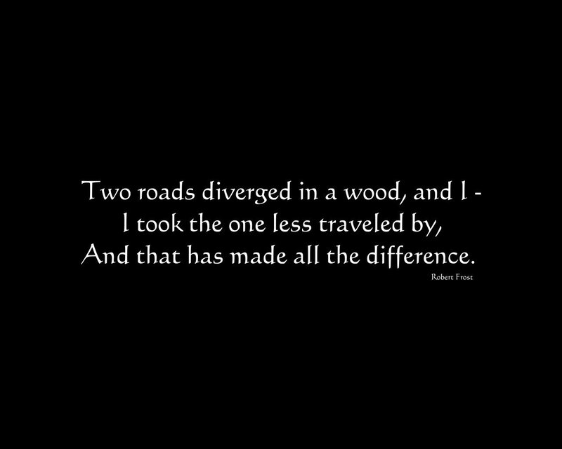 frost's poem quote