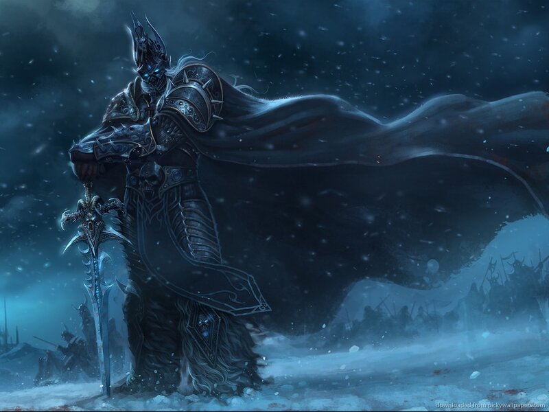Frost-wrapped Warrior — Blue
