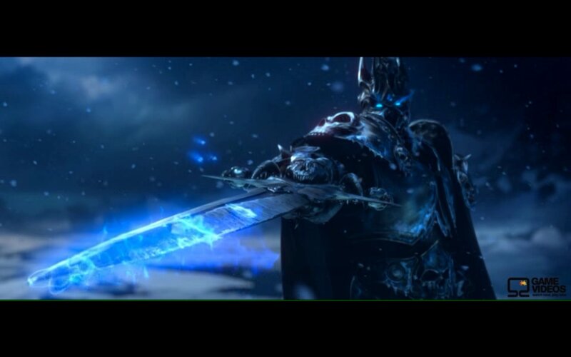 Frostborne Warrior with Sword — Blue