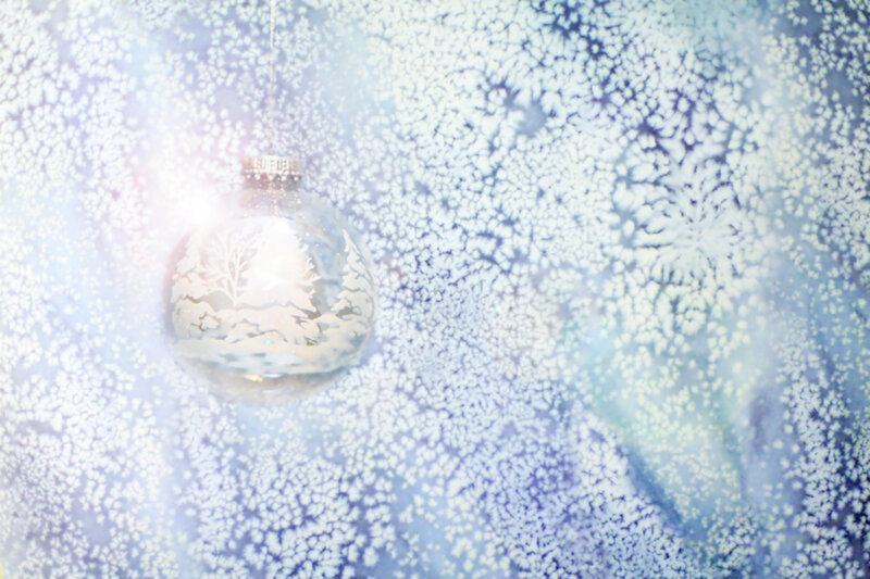 Frosted Glass Ornament