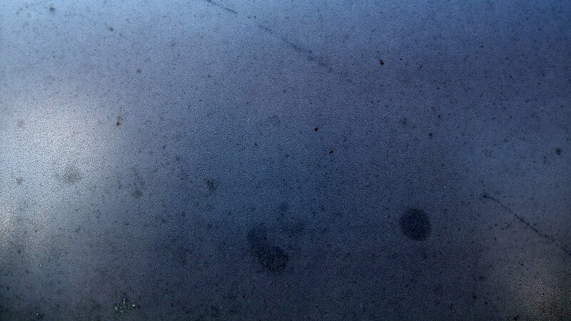 Frosted Glass Surface — Blue
