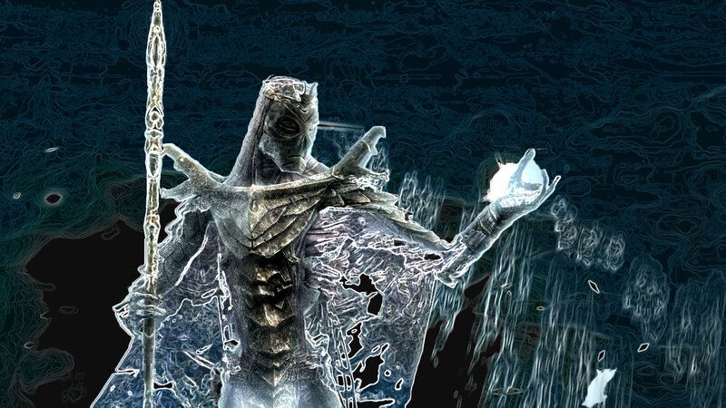 Frosty Armored Figure — Blue