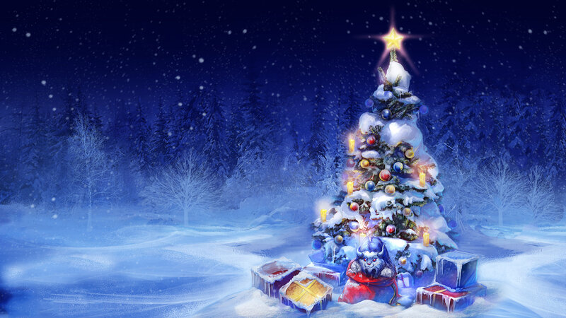Frosty Christmas Tree