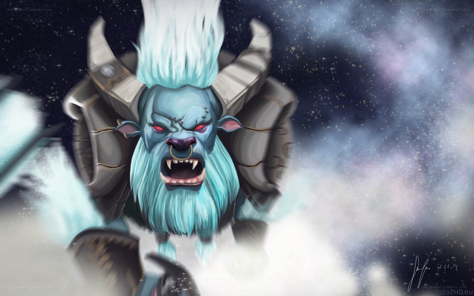 frosty orc warrior