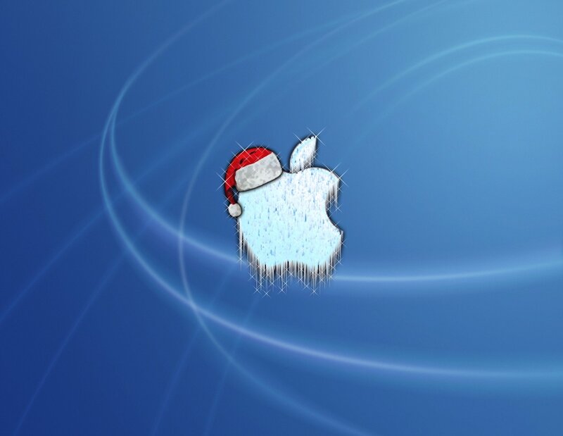Frozen Apple Logo