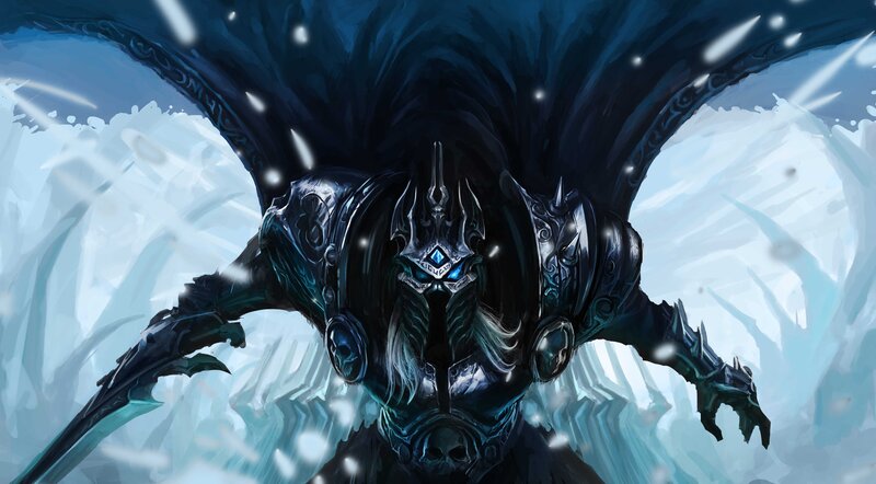 Frozen Armored Figure — Blue