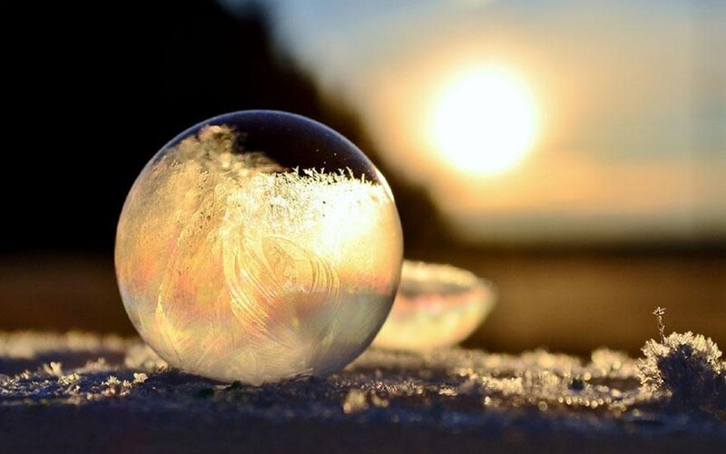 Frozen Bubble on Ground