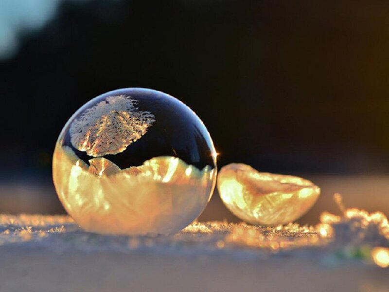 Frozen Bubble on Sand