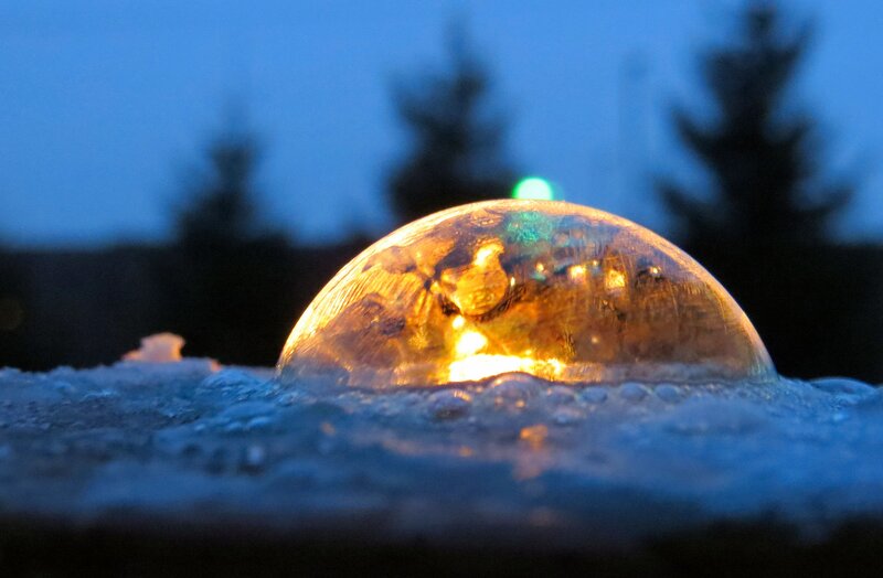 Frozen Bubble on Snow — Blue