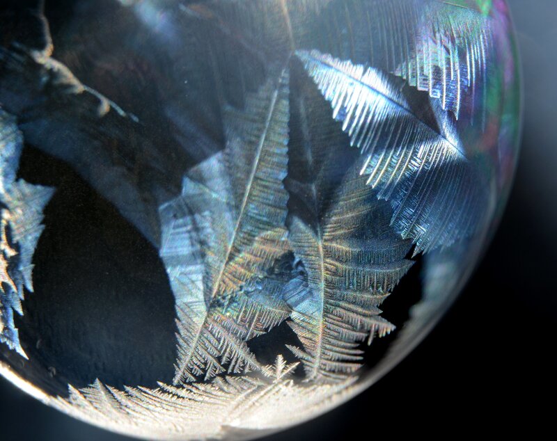 Frozen Bubble Surface