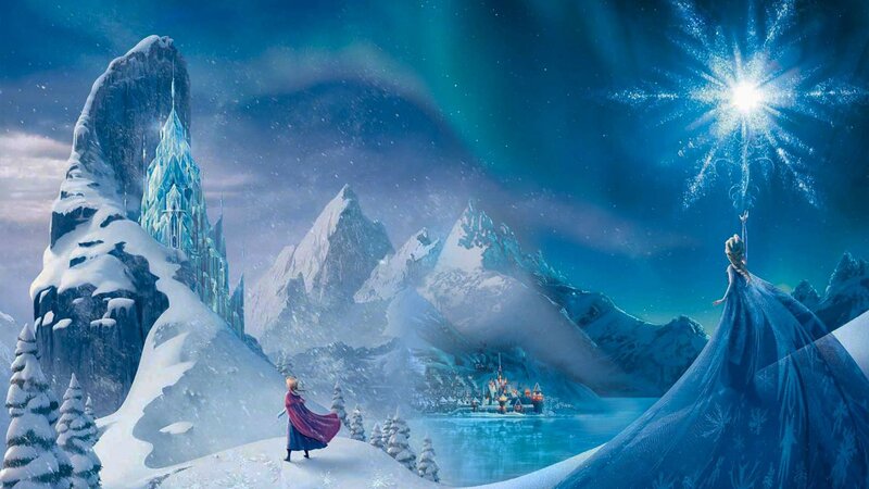 Frozen Castle and Village