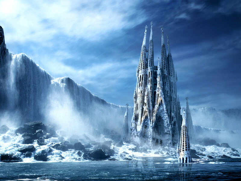 Frozen Cathedral — Blue