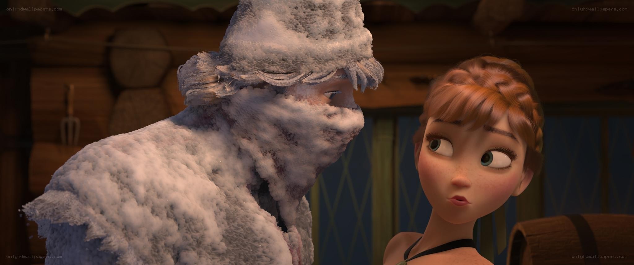 Frozen character scene