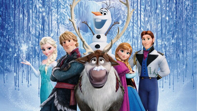 Frozen Characters in Ice Cave
