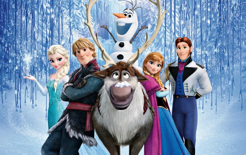 Frozen Characters in Ice