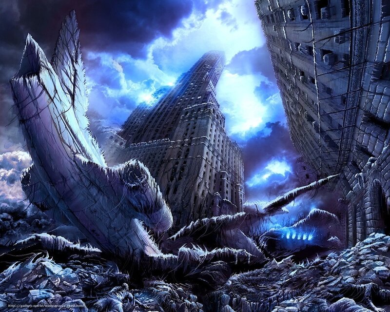 Frozen city apocalypse