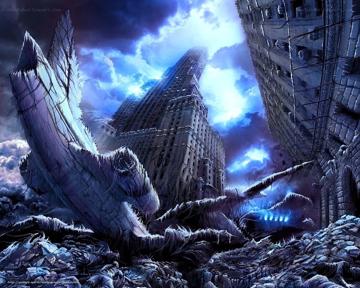 Frozen city apocalypse