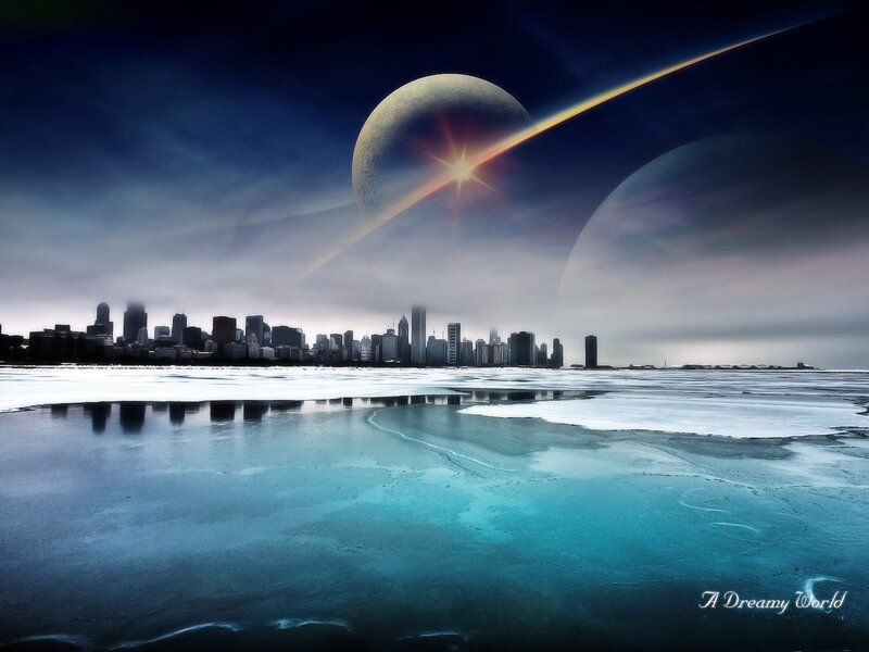 Frozen City Skyline