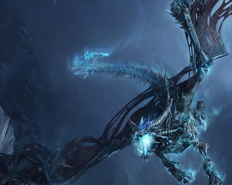 Frozen Dragon in Cave