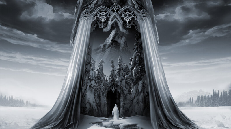 frozen gothic portal