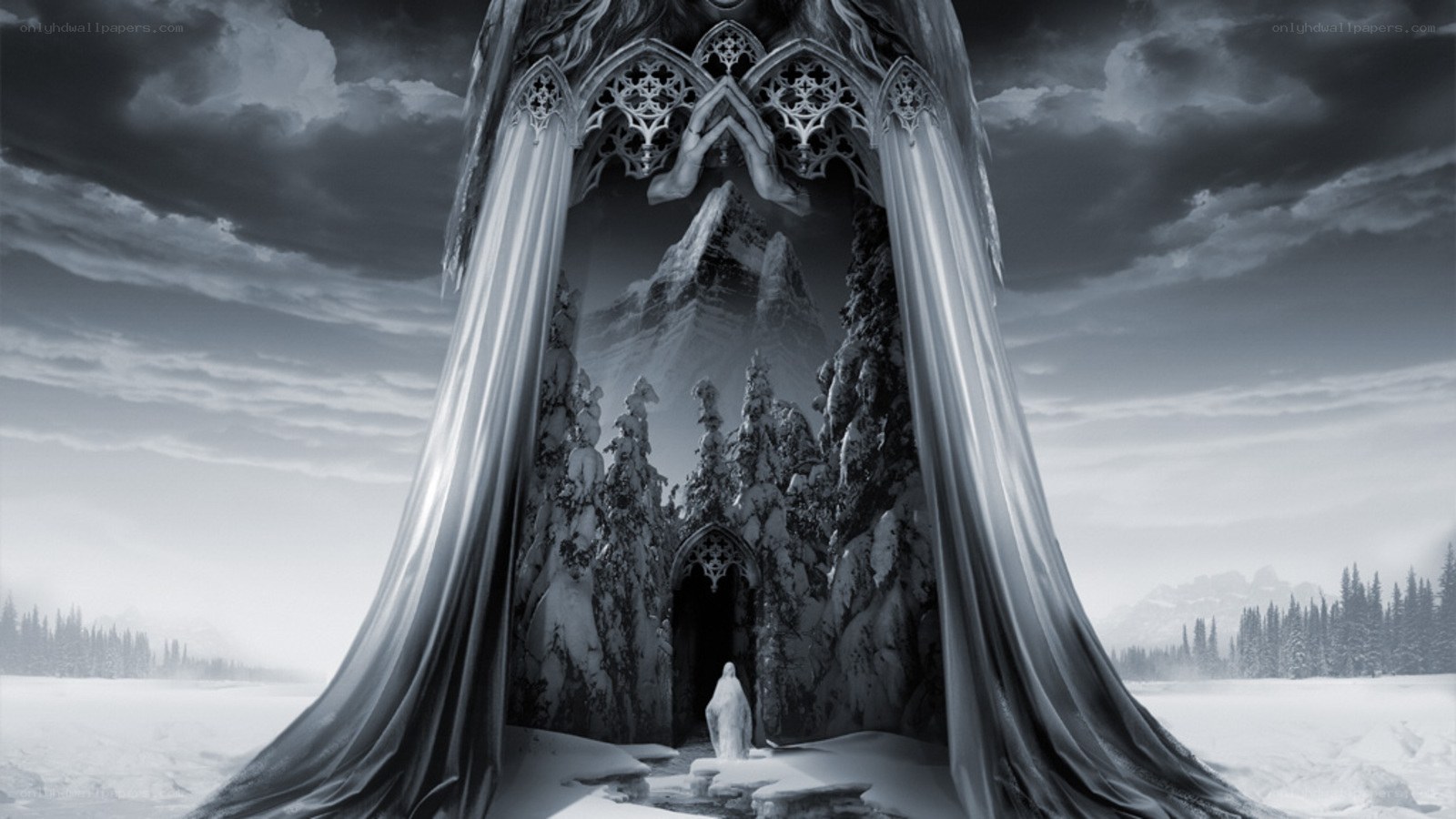 frozen gothic portal